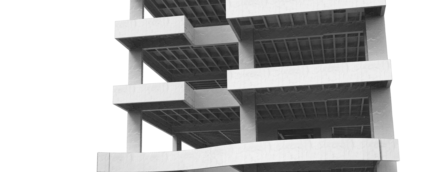 Estrcutura terminada, con loza