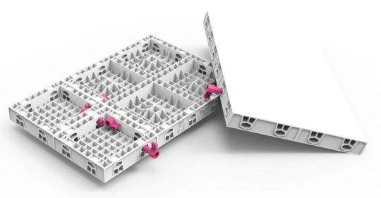 V-DECK — Sistema Modular para Lajes Maciças